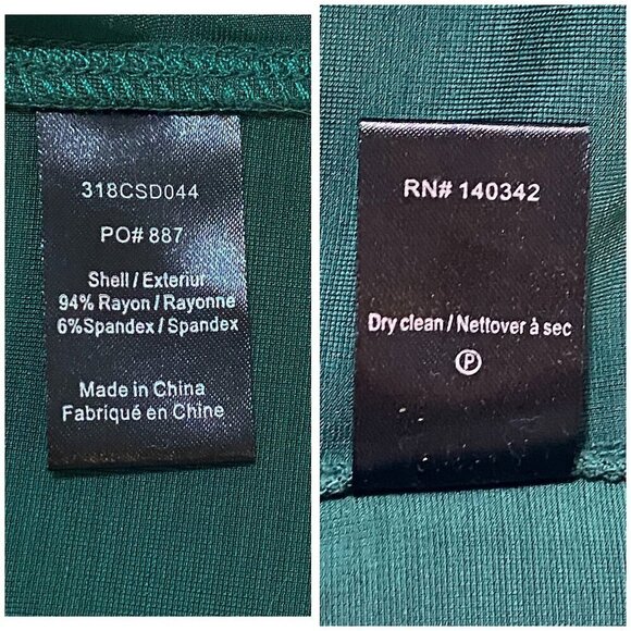 Elizabeth And James Starr Bodycon Dress in Green, Size S, New with tag - Picture 6 of 11